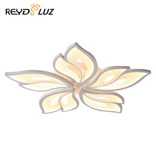 REYDELUZ 23.6" Acrylic Modern Ceiling Light with Remote Control