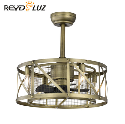 REYDELUZ 20'' Small Size Ceiling Fan with Remote Control
