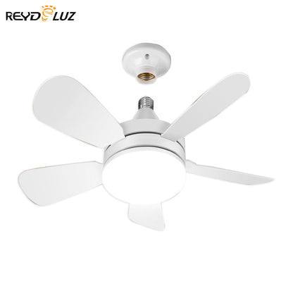 REYDELUZ 8.23’’ Screw in Ceiling Fan in Light Socket
