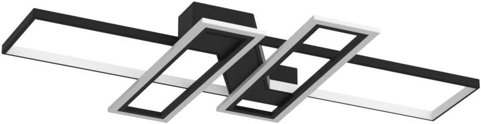 REYDELUZ 35.4" Modern LED Ceiling Lights Fixture with Remote Control