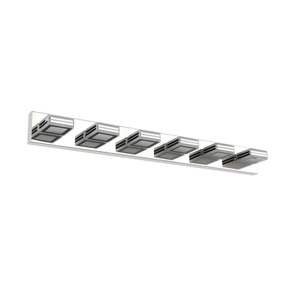 REYDELUZ 32 Inch LED Acrylic Chrome Modern  Makeup Light