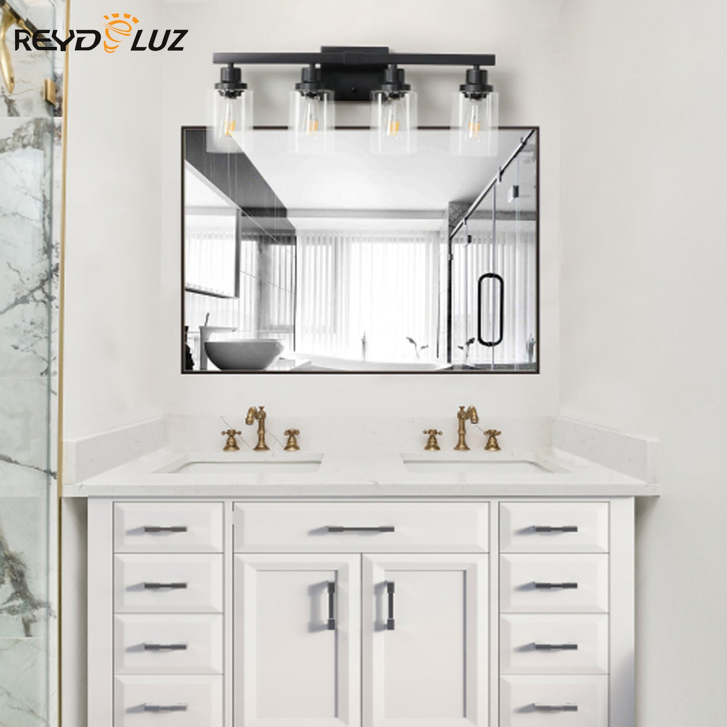 REYDELUZ 24.2" Modern  Bath Lighting