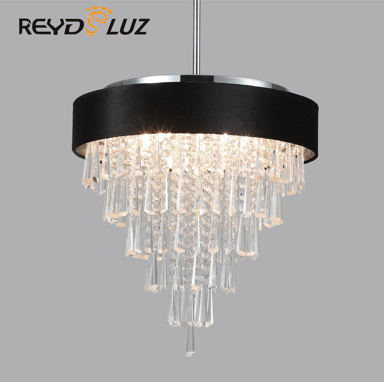 REYDELUZ 17.9"Modern Crystal Chandelier