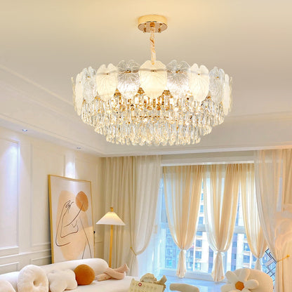 REYDELUZ 15.7” Creative leaf Ceiling Lights Chandeliers