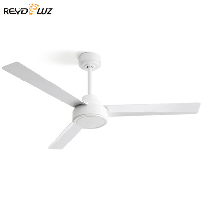 REYDELUZ 52'' Outdoor Ceiling Fan Without Light, 3 ABS Blades Ceiling Fan