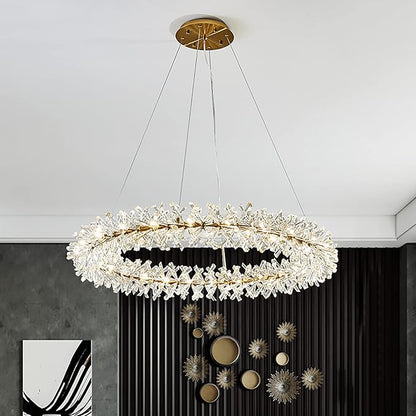 REYDELUZ 15.7“ Personalized wreath Ceiling Lights Chandeliers