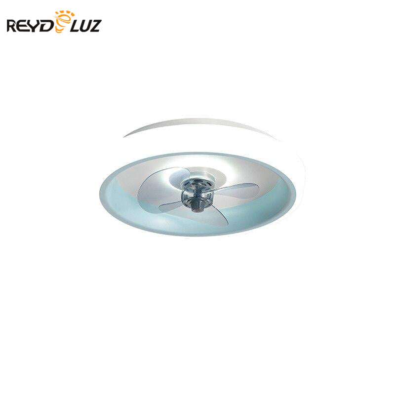 Modern LED Lamp With Ceiling Fan Without Blades Bedroom Ceiling Fan With Remote Control Ceiling Fans With Light Indoor Lighting