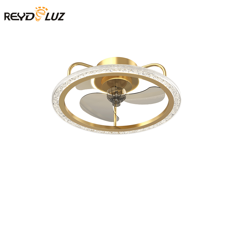 Modern LED Lamp With Ceiling Fan For Bedroom With Remote Control Ceiling Fans With Light Indoor Lighting.