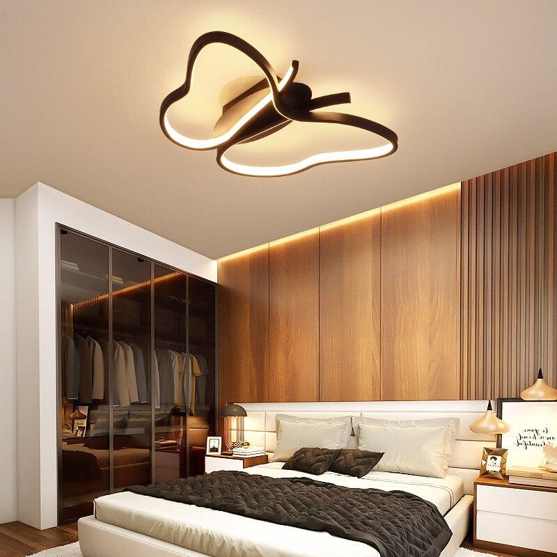 Nordic Chandeliers Led Lamp For Bedroom Ceiling Lighting with Home Decor Kitchen Living Room Black Chandeliers Fixtures
