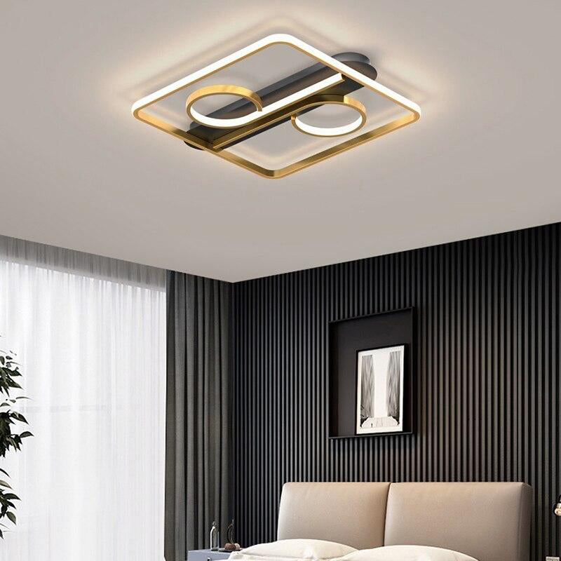 Simple Modern LED Ceiling Lights For Bedroom Living Room Study Kitchen Lamps Home Deco Lighting Fixtures.