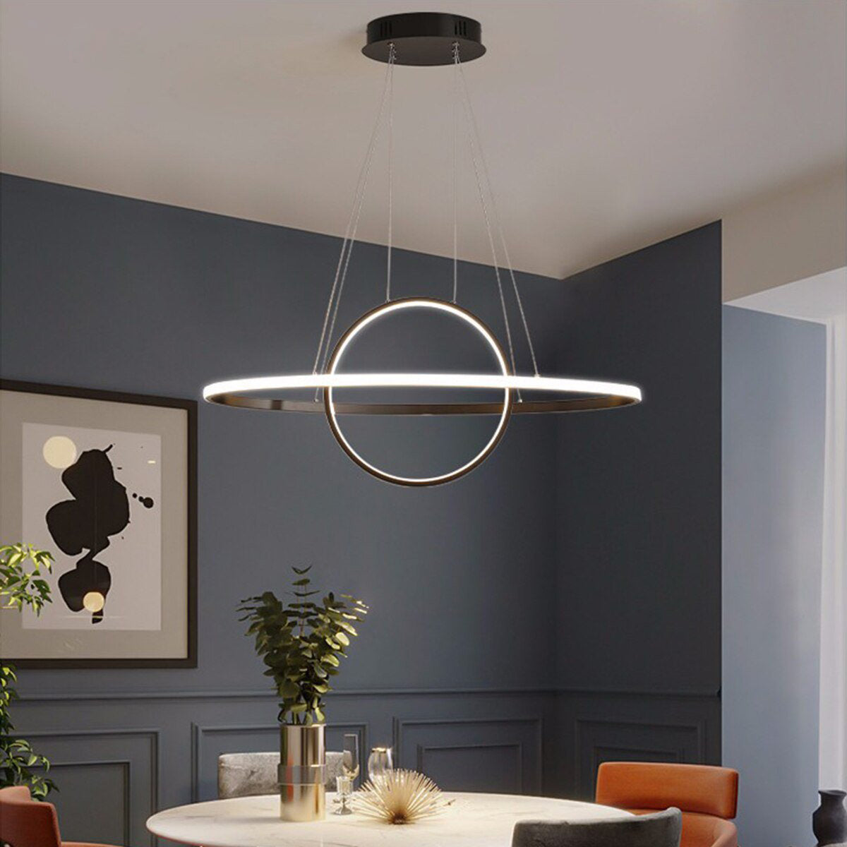 Modern LED Pendant Lights with  Creative Personality for Bedroom Decor Dining Living  Room Lamp  Brightness Chandeliers