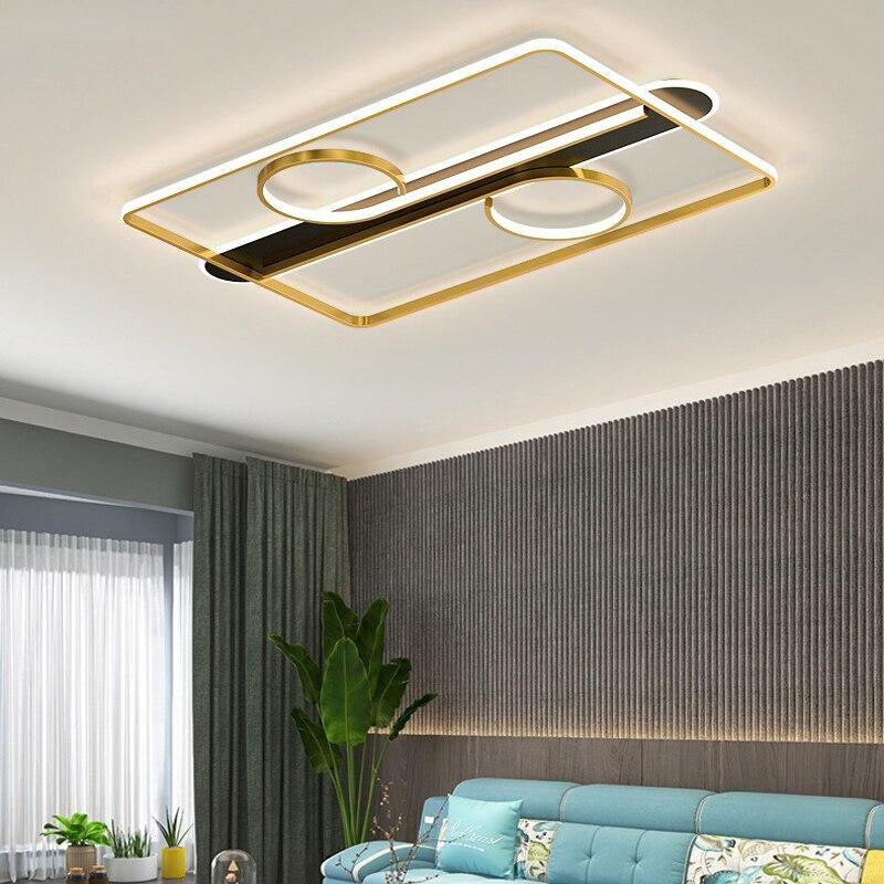 Simple Modern LED Ceiling Lights For Bedroom Living Room Study Kitchen Lamps Home Deco Lighting Fixtures.