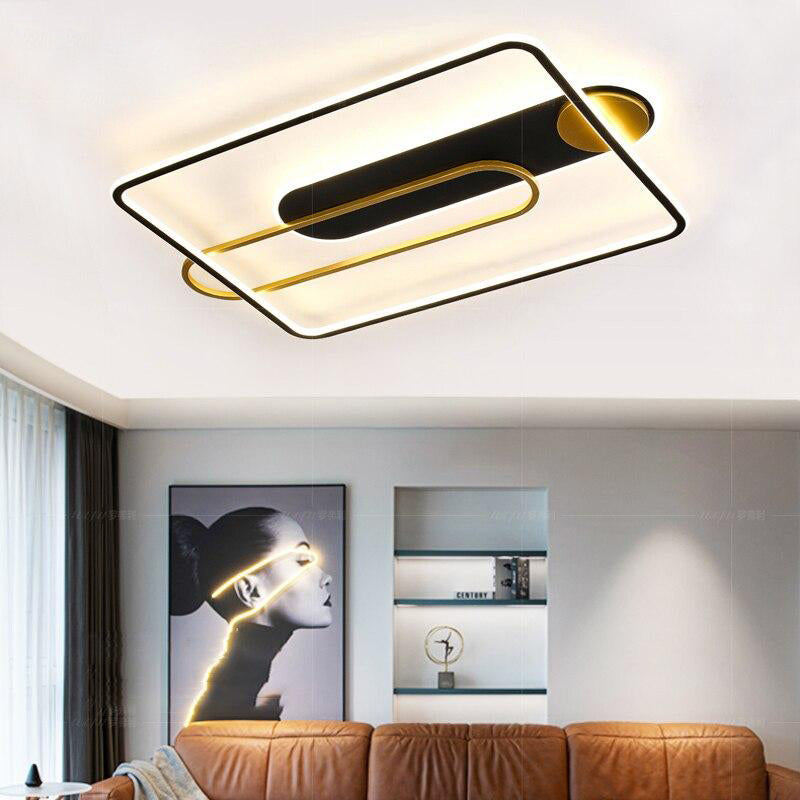 Modern 20.8-inch Indoor Lighting LED Ceiling Lamp Is Simple and Beautiful for Bedroom Living Room Study and Indoor Lighting
