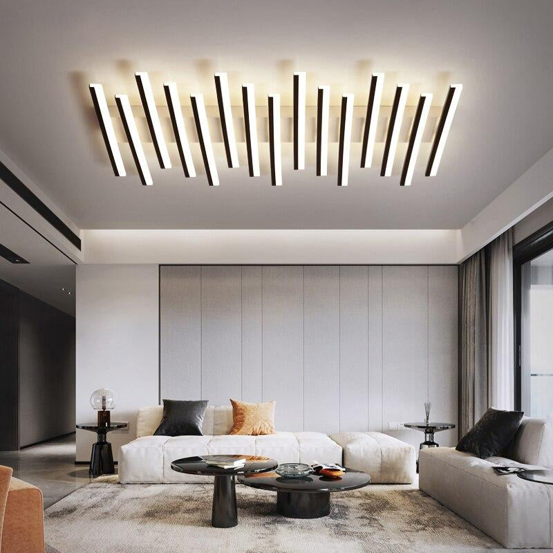 Modern LED Ceiling Lamp Chandelier With Remote Control Lighting For Living Room Kitchen Bedroom Dining Home Decorative Fixtures