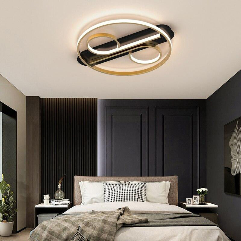 Simple Modern LED Ceiling Lights For Bedroom Living Room Study Kitchen Lamps Home Deco Lighting Fixtures.