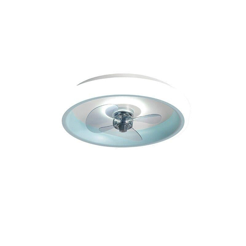Modern LED Lamp With Ceiling Fan Without Blades Bedroom Ceiling Fan With Remote Control Ceiling Fans With Light Indoor Lighting