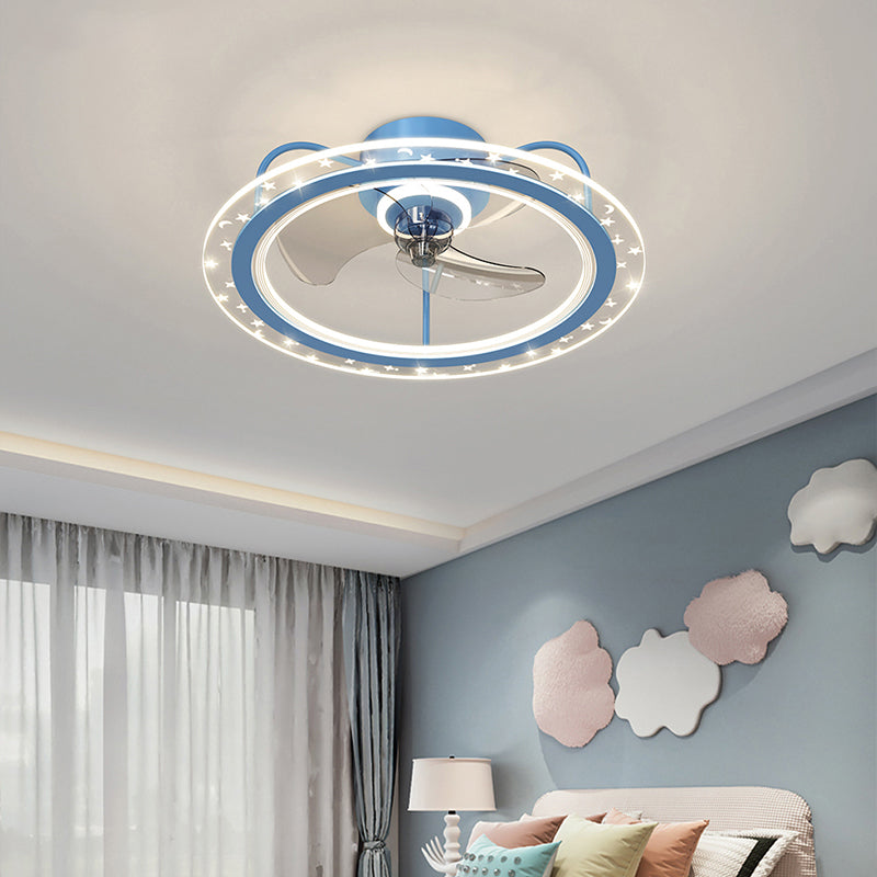Modern ceiling fan LED lights are suitable for bedrooms, dining rooms and living rooms.