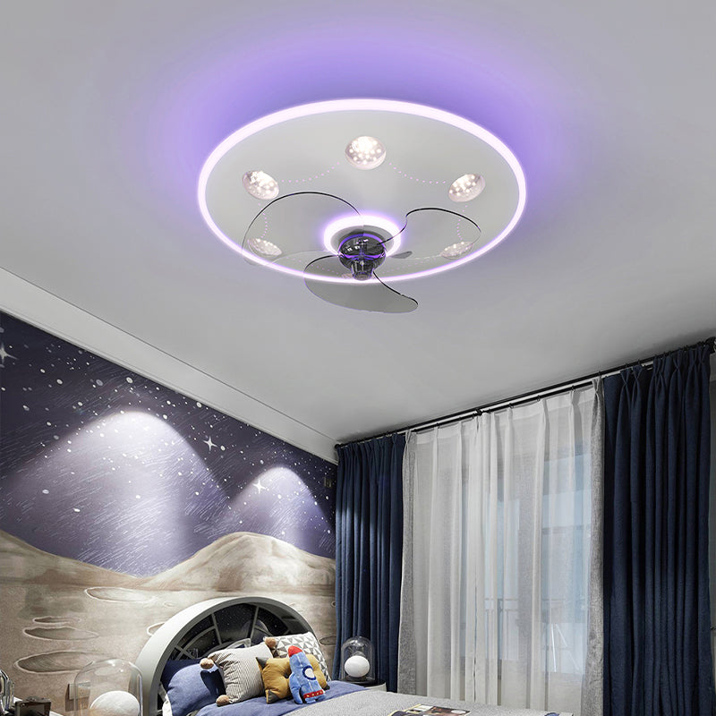 Modern ceiling fan LED lights are suitable for bedrooms, dining rooms and living rooms.