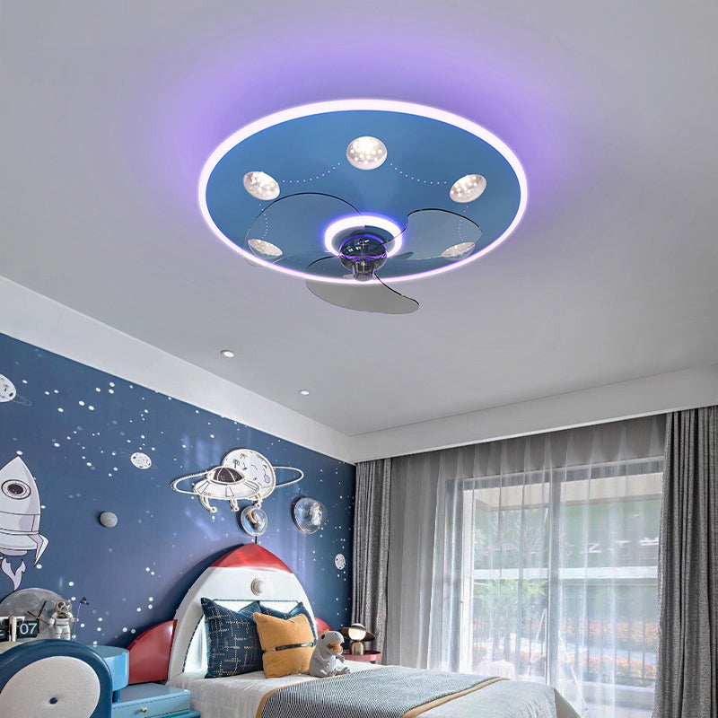 Modern ceiling fan LED lights are suitable for bedrooms, dining rooms and living rooms.